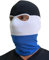 No Face No Name Sturmhaube in Schwarz Weiß Blau gestreift I Balaclava Maske Unisex Einheitsgröße I Ultras Hooligans Ski Motorrad