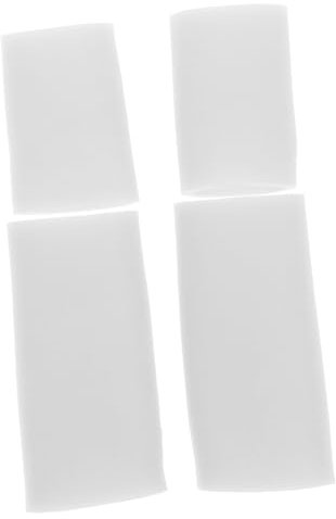 FRCOLOR Silicone Finger Sleeves 2 Pairs Breathable Gel Finger Caps White Anti-Friction for Writing and