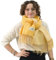 Xifrika langer Damenschal mit Fransen in Burgunderrot – weiches, warmes und elegantes Tuch, Schalgröße 200x64 cm. Warm und ideal für den Winter