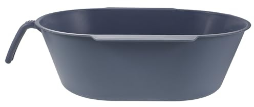 Toilettenstuhl Eimer mit Griff als Ersatz für Rollstuhl und Bett | Kunststoff, Tragbarer Auszieheimer, für Senioren und Pflege, Hygienische Lösung, Passend zu Stuhl und Zubehör