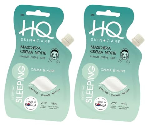 HQ - Nachtcreme-Maske – beruhigt & nährt – hergestellt in Korea – vegane Formel