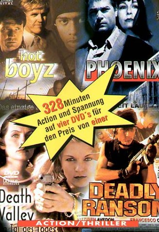 4 x Action (Hot Boyz - Phoenix - Death Valley - Deadly Ransom) [4 DVDs]