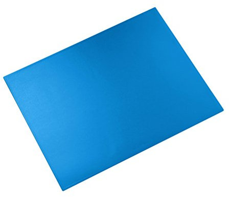 Läufer 40585 Durella Schreibtischunterlage, 40x53 cm, cobalt-blau, rutschfeste Schreibunterlage für hohen Schreibkomfort, abwischbar