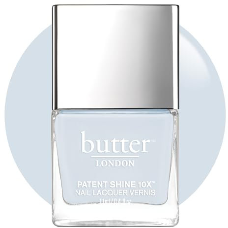 Patent Shine 10X Nail Lacquer - Candy Floss by Butter London for Women - 0.4 oz Nail Polish