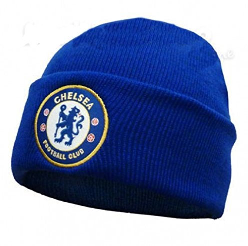 Chelsea FC Knitted Bronx Beanie Hat Royal Blue (RRP £9.99!)