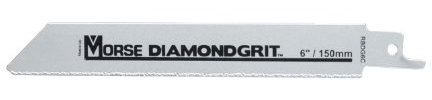M. K. Morse RBDG6C Diamond Grit Reciprocating Blade, 6-Inch