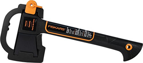 Fiskars 375501-1001 Hatchet with Sheath, 14, Black