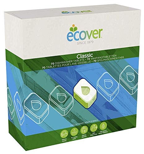 Ecover Dishwasher Tabs 70 Tabs Pack quantity: 70