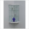 Corner Glass Cabinet VM 504 TC (White)