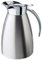 APS Isolierkanne „Advanced“, Kaffeekanne für alle gängigen Kaffeeautomaten, Ø 13,0 cm, H: 19,5 cm, doppelwandiger Edelstahl, für heiße und kalte Getränke, spülmaschinengeeignet, 8 Tassen/1,0 Liter