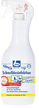 10x Dr. Becher Schnelldesinfektionsmittel - 1 Liter | Flasche (1 l)
