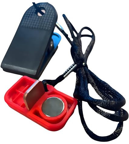 TreadLife Fitness Ersatz-Sicherheitsschlüssel, kompatibel mit den meisten AFG, Horizon & Livestrong Laufbändern, Teilenummern: 1000105094 oder 1000110297