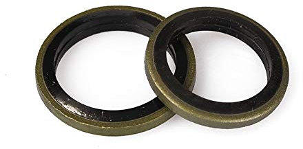 Genérico 100PCS M6-M16 mecánica Modificación Arandelas de estanqueidad de Alta presión de la Junta de Alta Temperatura de la tubería de la válvula Junta tórica Gasket