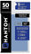 Phantom Sleeves Navy Größe 80 x 120 mm: Vorderseite glänzend / Rückseite matt - 50er Pack - Transparente Kartenhüllen für Brettspiele & Sammelkarten