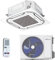 HARUKI 18 - CLIMATISEUR RÉVERSIBLE FIXE CASSETTE - 18000 BTU - 5600W - Air Conditionné Fixe - Gaz R32-4D Airflow - Golden Fin - Wifi