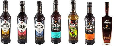 Vana Tallinn Rum Likör 7er Set Estnischer Liköör