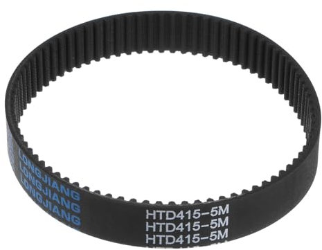sourcing map HTD5M-415 Gummizahnriemen 83 Zähne Geschlossene Schleife Riemenscheibe Zahnriemen 20mm Breite, 415mm Umfang Synchronriemen