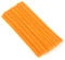 100 Stück Pfeifenreiniger, Orange Pfeifenreiniger Chenilledraht 6mm*30cm, Pfeifenputzerdraht für Handwerk DIY Craft Projekte Chenilledraht Biegeplüsch zum Basteln und Dekorieren Pipe cleaners orange