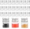 24PCS 5ml Mini Glass Bottles with Screw Caps Empty Transparent Glass Bottles Refillable Cosmetics Container Bottle Small Jars with Lids for DIY Storage Art Craft Decor Makeup Sample Chemicals
