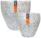 CAPI Europe - bloempotten wit 39 cm - Set Van 2