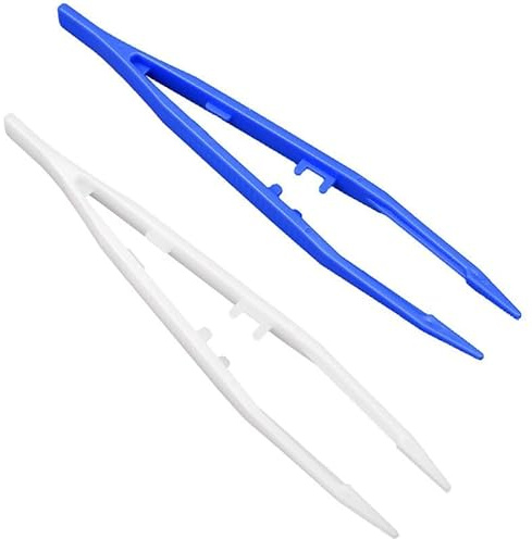 JYTDBCS Pinzette in plastica monouso Accessorio kit di pronto soccorso Pinzette in plastica