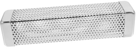 OFFSCH Grill-räucherbox Aus Edelstahl Mit Löchern Für Holzspäne Geeignet Für Gasgrills Bbq-räucherofen Und Draußen-grillen