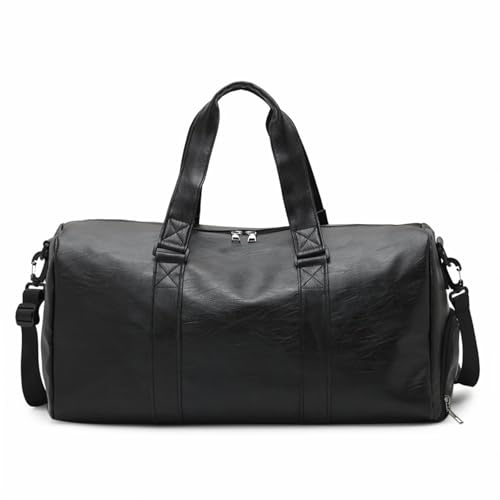 Jessen Turnbeutel, Reisetasche, Kleidertasche, Schwimmtasche, Reisezubehör, Tasche mit Fach, Sporttasche, Damen, Sporttasche für Herren, Seesack für Damen, Schwarz
