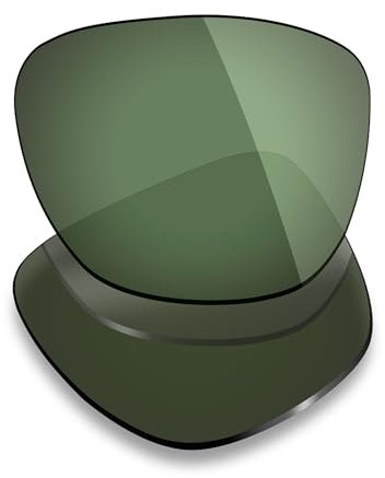 Mryok Lentes de repuesto compatibles con Ray-Ban Meta Wayfarer RW4008 53 mm - Opciones, Polarizados, gris y verde, Taille unique