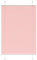 vidaXL Plissee Rosa 95x150 cm Stoffbreite 94,4 cm Polyester, Faltrollo, Klemmfix, Plisseerollo, Jalousie, Rollo, Plisseerollo für Fenster