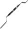 TOYANDONA Drumstick Instrumente Eisen Schwarz