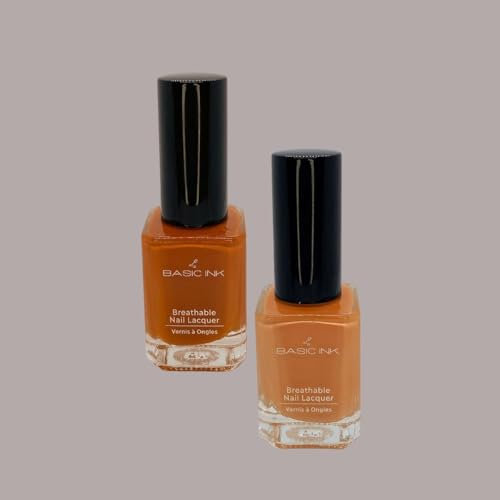 Breathable Nail Lacquer Nail Polish Halal (Make It Happen & Chill On Sunday) ManicureSet HealthyNailPolish NonToxicNailPolish ChemicalFreePolish NailCare HealthyNails NonToxicBeauty CleanBeauty