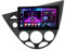 9 Pulgadas 2 DIN Android 14 Pantalla táctil Automóviles Radio para Ford Focus MK1 1998-2004 con CarPlay inalámbrico GPS Navi Cámara de Respaldo Controles del Volante Bluetooth(LHD,H700(8+128G))