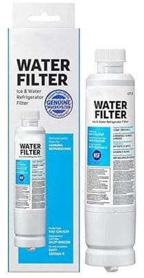 FGJDERYH DA97-08006A-E, HAF-CIN/EXP - Filtre à Eau de Remplacement certifié NSF for réfrigérateur, Filtre à Eau glacée en Ligne, 300gal, 1,9l/Min, 30-125psi