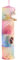 OHS 4 Tier Teddy Storage Hanging Mesh, Foldable Space Saving Hanging Toy Storage Extra Large Colourful Teddy Holder for Kids Room Bathroom & Playrooms - Tie Dye