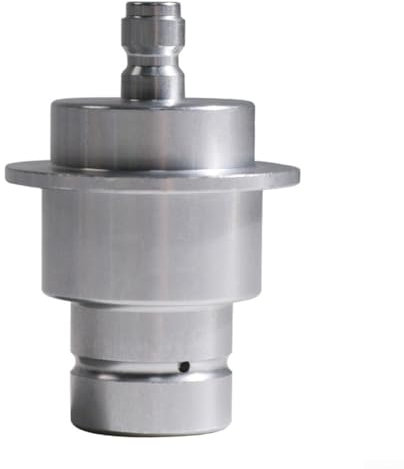 Aluminium-Schnellanschluss-Adapter, Kohlendioxid-Adapter für Sodastream-Wasserbereiter und verschiedene Kohlendioxid-Systeme (Silber)