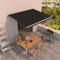 Snsowed Tenda da Sole Retrattile Automatica 400x350 cm Antracite,Anti UV,Tenda Sole Retrattile,Tende da Giardino-3068989