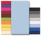 CelinaTex Jersey Spannbettlaken Lucina 140x200-160x200cm Aqua blau 100% Baumwolle gekämmt bis 26cm Matratzenhöhe Spannbettbezug, Leintuch, Bettlaken, elastisch, Strech, Oeko-Tex
