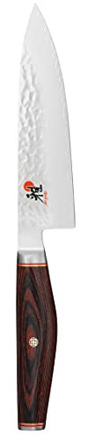 Miyabi 234073-161-0 Gyutoh Kochmesser, Stahl, 160 mm, silber / braun, 37,5 x 7,7 x 2,9 cm