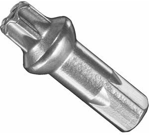 DT Swiss 2,0 mm x 15 mm Prolock Pro Head Squorx Messingnippel Silber (100 Stück)