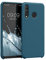 kwmobile Case Compatible with Huawei P30 Lite Case - TPU Silicone Phone Cover with Soft Finish - Teal Matte