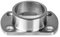 Edelstahl Flansch V2A oval geschliffen Flanschverbindung Ø 42,4 mm