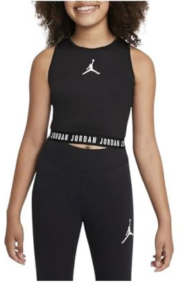 Jordan Essentials Active Camiseta sin Mangas para niñas Black 12/13 años