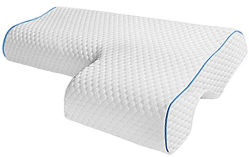 xbiez Paar Kissen Armlehne Memory Schaum Anti Druck Gewölbtes Schlaf Kuschelkissen Paar Kissen Mit Armloch Kissenbezug