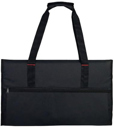 Monitor Carrying Case - Adjustable Monitor Bag, Protective Monitor Tote | Waterproof Monitor Storage Case with Multiple Pockets, Monitor Travel Carrying Bag for 20-24 Inch Desktop Computer