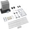 Fridgestea 550W Automatic Sliding Gate Opener 1200KG Electric Gate Opener Kit, Garage Door Security Gate Operator with 6PCS Gear Racks (550W 1200KG Opener Kit with 6pcs Gear Racks)