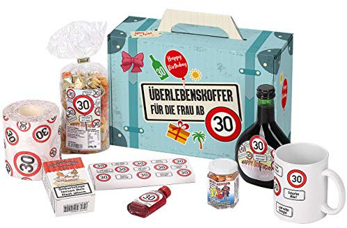 Lustapotheke® Überlebenskoffer für die Frau ab 30 (9 teilig) als Geschenkidee
