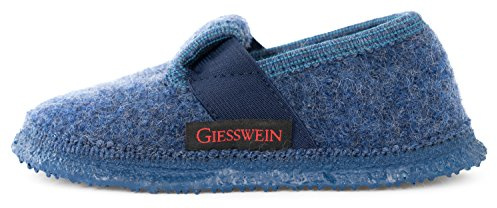 GIESSWEIN Hausschuhe Türnberg - Geschlossene Kinder-Hausschuhe, Warme Filz-Pantoffeln für Mädchen & Jungen, Unisex Slippers