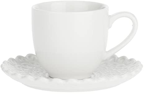 La Porcellana Bianca - Tazzina Caffè con Piattono Momenti