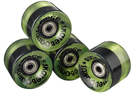 Ridge Skateboard Rollen Cruiser, klar grün, 59 mm, r-logo-cw