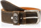 Werner Trachten Unisex Trachtengürtel Gürtel, Braun (Rustico braun 101), 115 cm